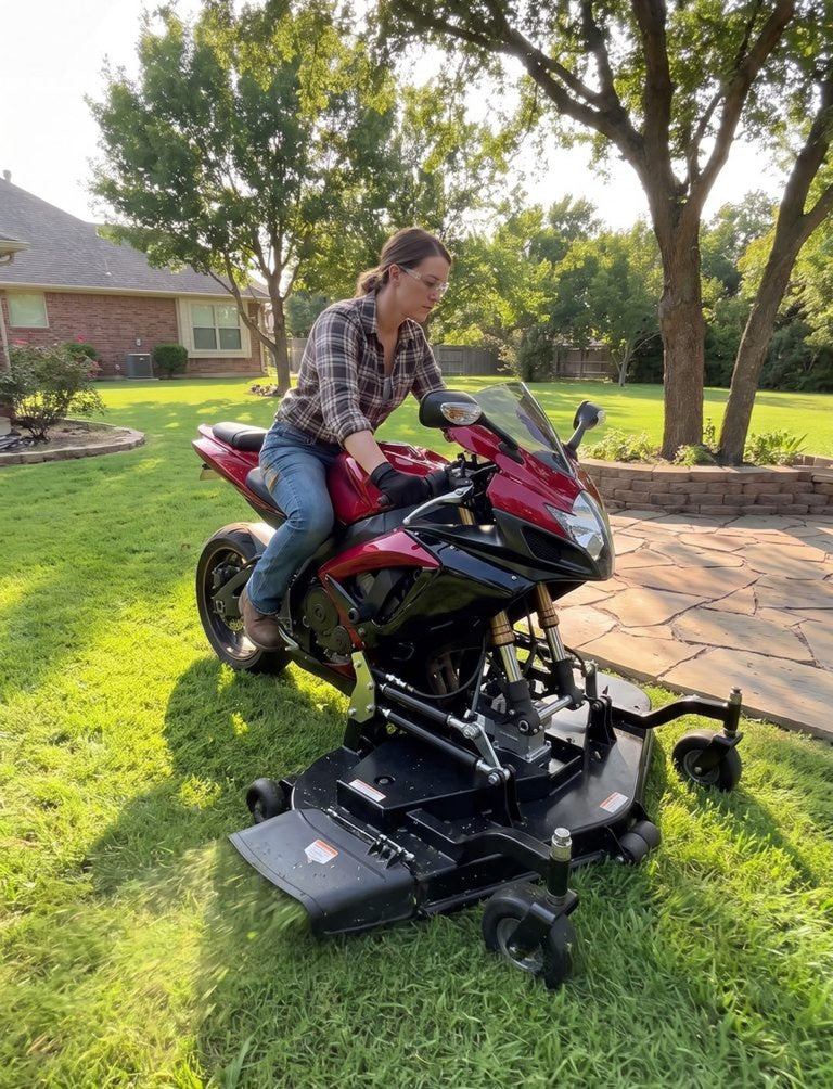 Motorcycle Lawn Mowers