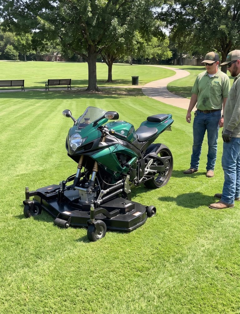 Motorcycle Lawn Mowers