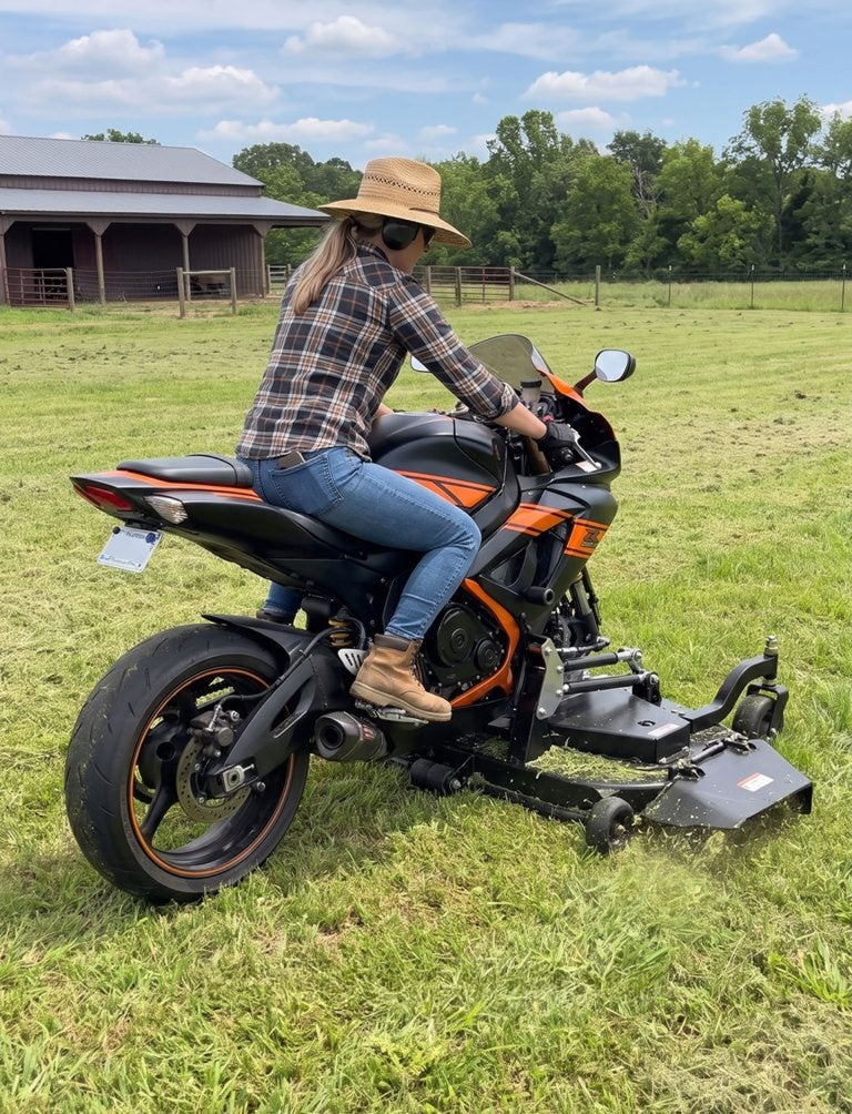 Motorcycle Lawn Mowers