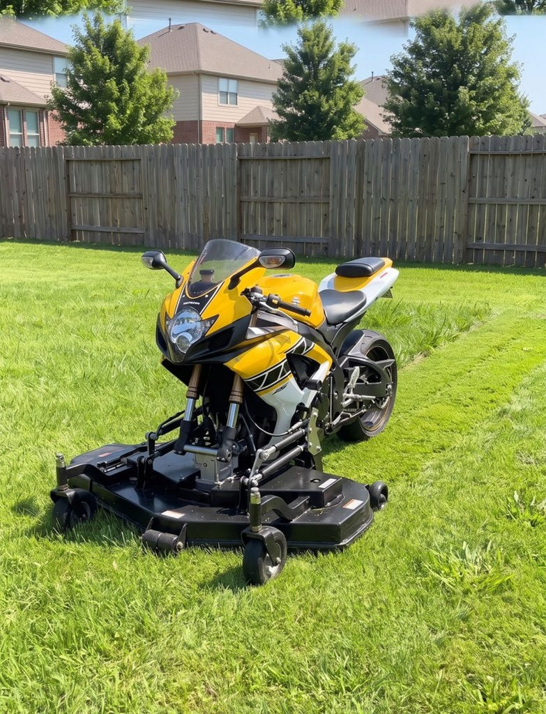 Motorcycle Lawn Mowers