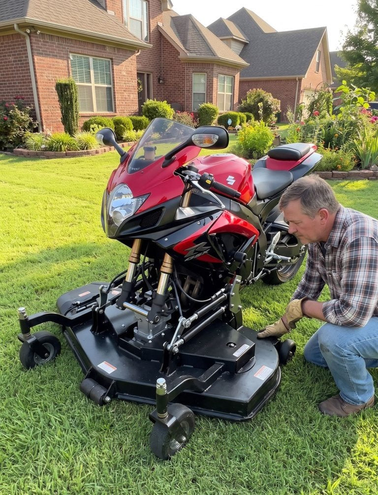 Motorcycle Lawn Mowers