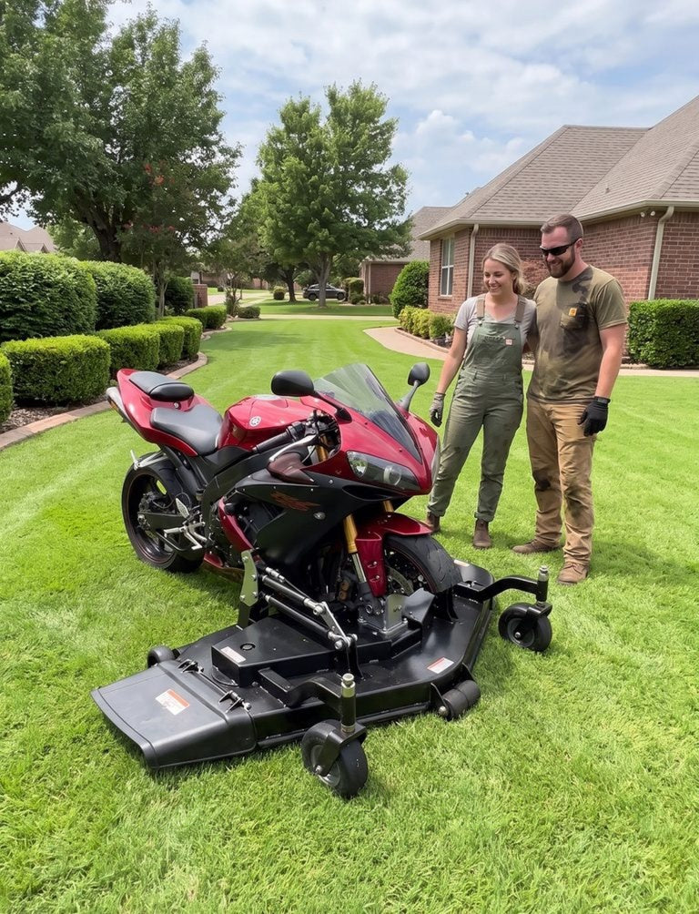 Motorcycle Lawn Mowers