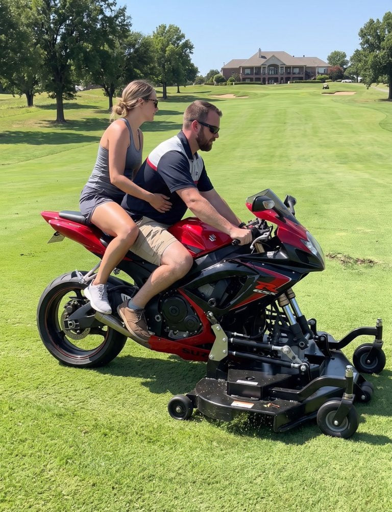 Motorcycle Lawn Mowers