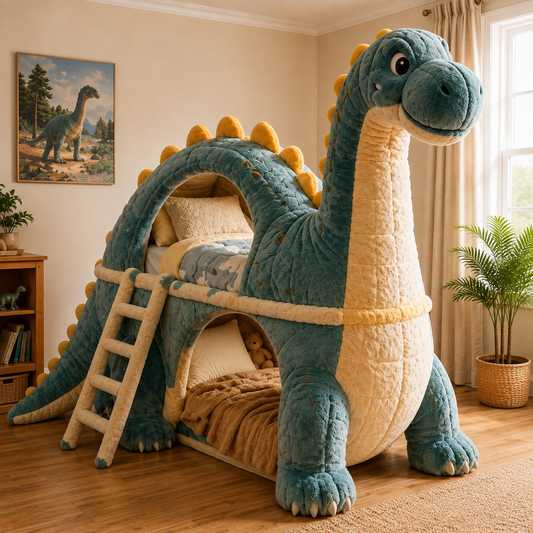 Giant Inflatable Dinosaur Bunk Bed